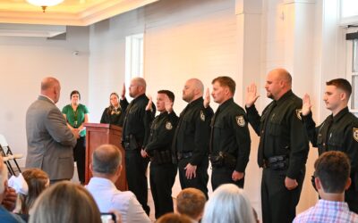New WCSO Officers Take Oath to Serve and Protect Walton County