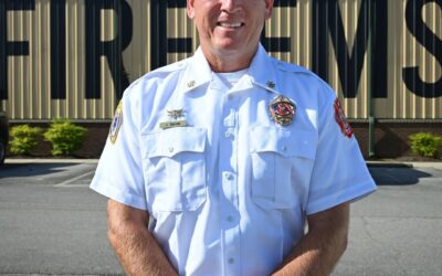 Jonathon Davis Promoted to Assistant Chief of Support Services for WCFR