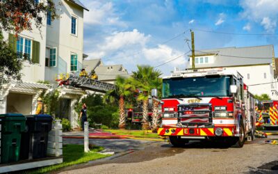Firefighters Respond to Residential Structure Fire in Inlet Beach