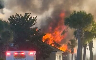 SWFD Responds to Structure Fire In the Area of Thompson Road in SRB