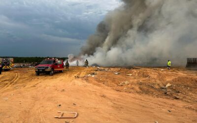 Firefighters Quickly Contain Fire at Walton County Landfill in DFS