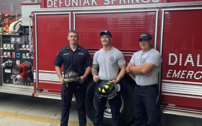 DFSFD C-Shift Firefighters Awarded Extrication Stickers