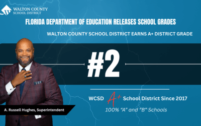 Walton County School District Ties for Top 2 Districts in the State for School Grades