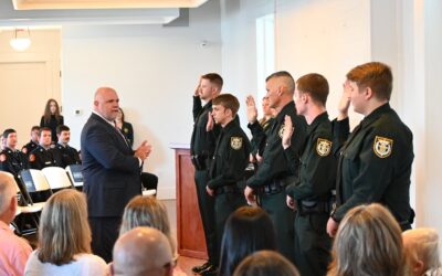 WCSO Welcomes Newest Deputy Sheriffs, Promotes Five Others