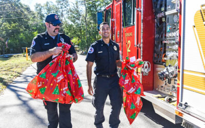 Walton County Fire Rescue Is Proud to Support Santa Patrol