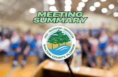 Walton County Commission Updates Ordinances and Moves to Hire Planning Department Consultant