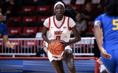 Diagne Leads Northwest Florida Past Mineral Area, 63-47