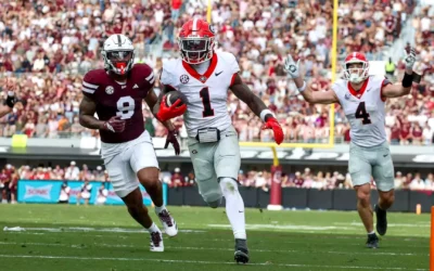 #5 Georgia Rolls Past Mississippi State, 41-21