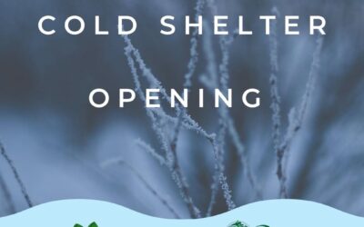 Local Cold Weather Shelter Opening
