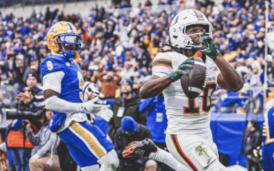 Canes Dominate Pitt 38-7 in Regular Season Finale